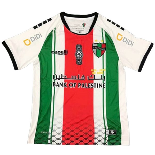 Thailande Maillot Football CD Palestino Exterieur 2020-21 Blanc